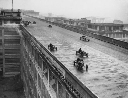 FIAT's test-track above its factory in Lingotto, Turin