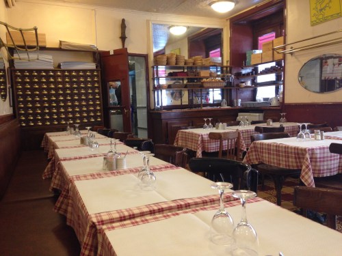 the Petit Saint Benoit restaurant