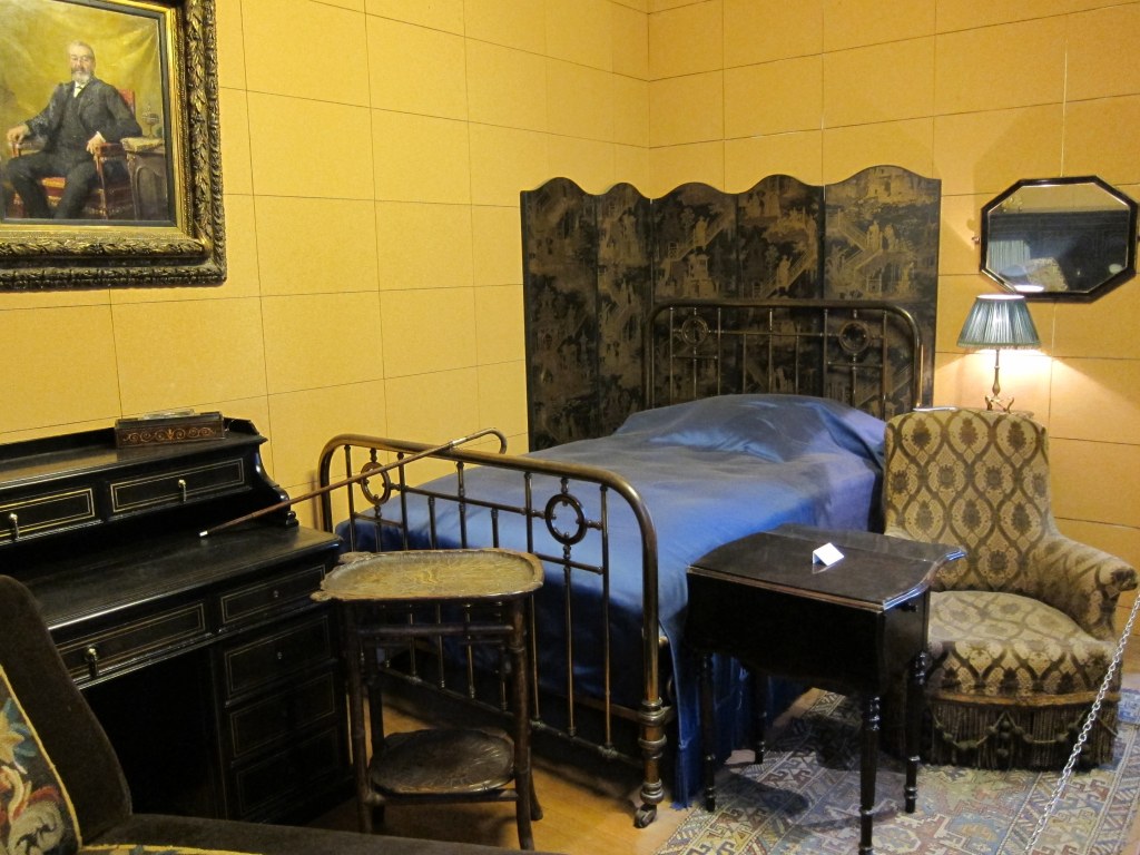 Proust's cork-lined bedroom reconstructed at the Musee Carnavalet in Paris (thanks to Stephen Rees/ Flickr)