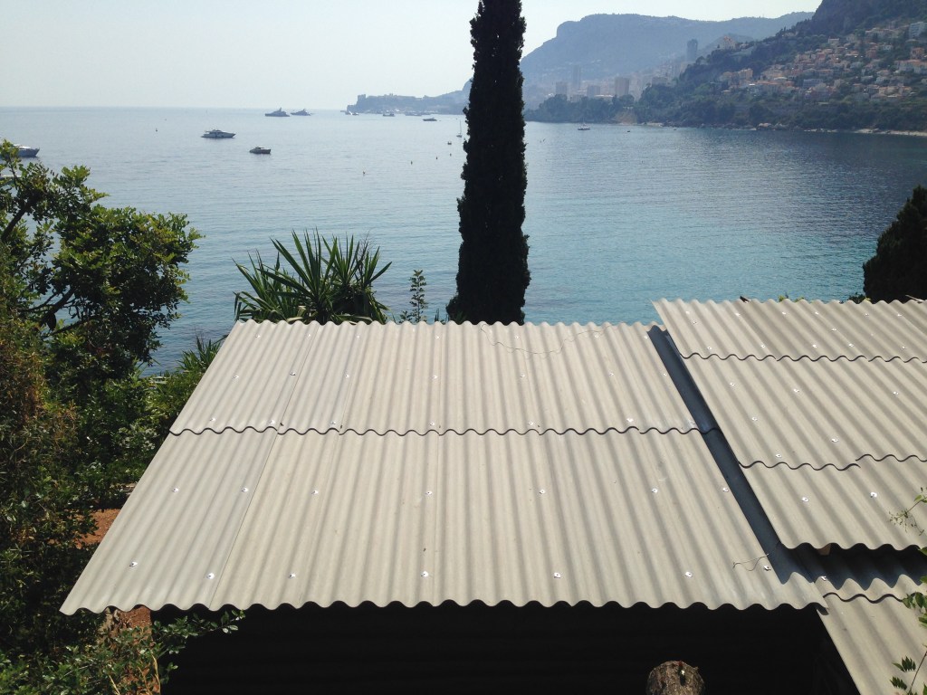 the roof and beyond, Le Corbusier's cabanon